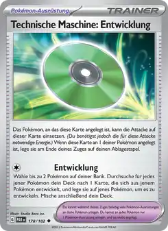 Technische Maschine: Entwicklung