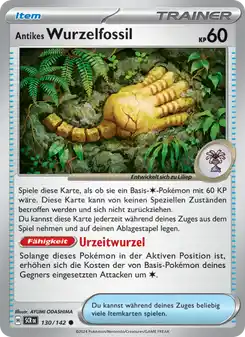 Antikes Wurzelfossil