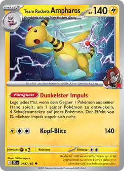 Team Rockets Ampharos