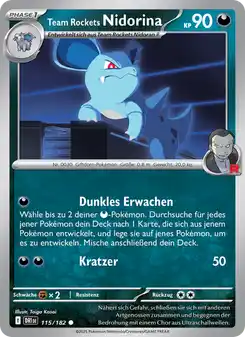 Team Rockets Nidorina