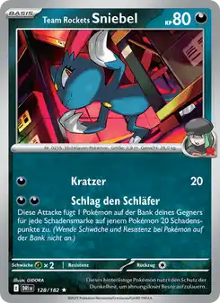 Team Rockets Sniebel