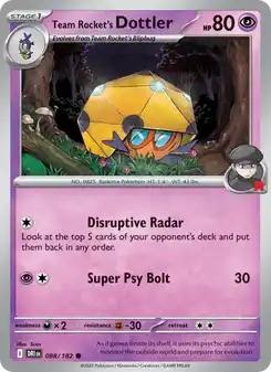 Team Rocket's Dottler