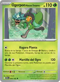 Ogerpon Máscara Turquesa
