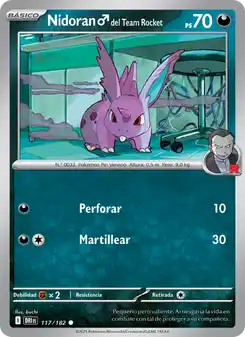 Nidoran♂ del Team Rocket