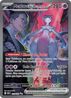 Mewtwo ex del Team Rocket