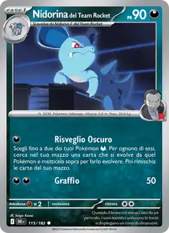Nidorina del Team Rocket