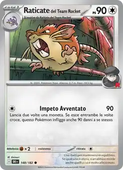 Raticate del Team Rocket