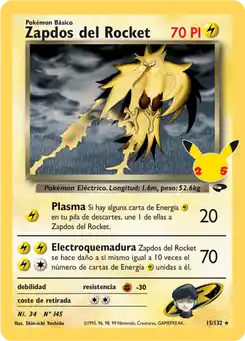 Zapdos del Rocket