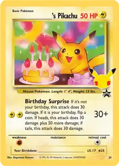 Pikachu de_____