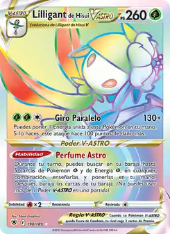 Lilligant de Hisui V-ASTRO