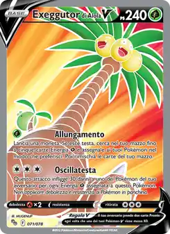 Exeggutor di Alola V