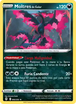 Moltres de Galar