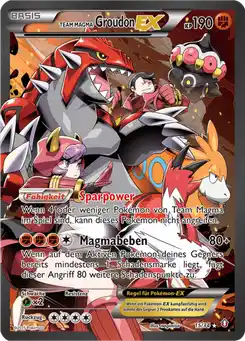 Team Magma Groudon-EX
