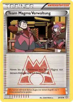 Team Magma Verwaltung