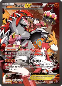 Groudon-EX del Equipo Magma