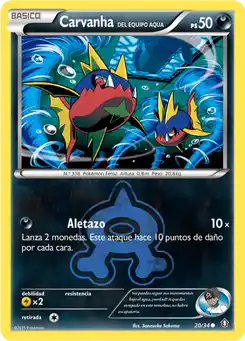 Carvanha del Equipo Aqua