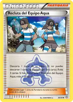 Recluta del Equipo Aqua