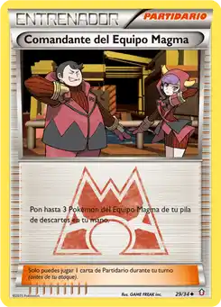 Comandante del Equipo Magma