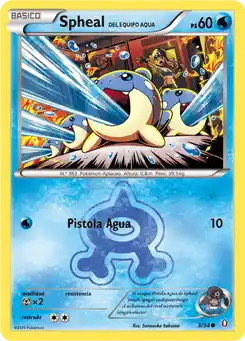 Spheal del Equipo Aqua