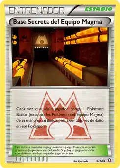Base Secreta del Equipo Magma