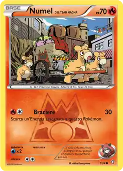 Numel del Team Magma