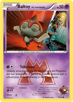 Baltoy del Team Magma