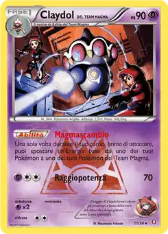 Claydol del Team Magma