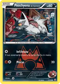 Poochyena del Team Magma