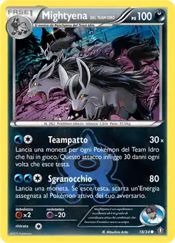 Mightyena del Team Idro