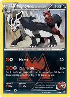 Mightyena del Team Magma