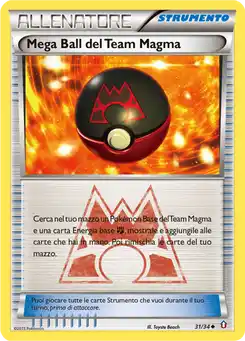 Mega Ball del Team Magma