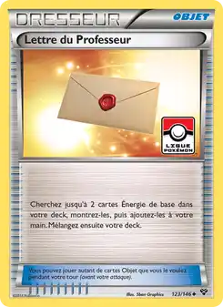 Lettre du Professeur