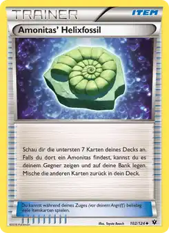 Amonitas Helixfossil