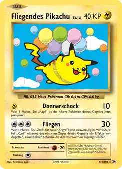 Fliegendes Pikachu