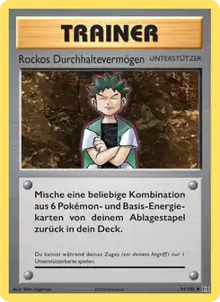 Rockos Durchhaltevermögen