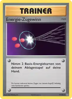 Energie-Zugewinn