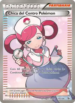 Chica del Centro Pokémon