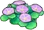 Carré de fleurs maritimes