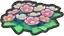 Carré de fleurs sauvages