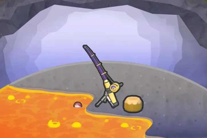 Coin de pêche magmatique