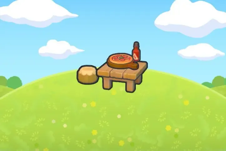 Coin pizza épicée