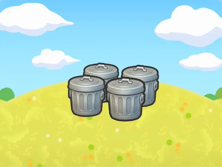 Coin poubelles