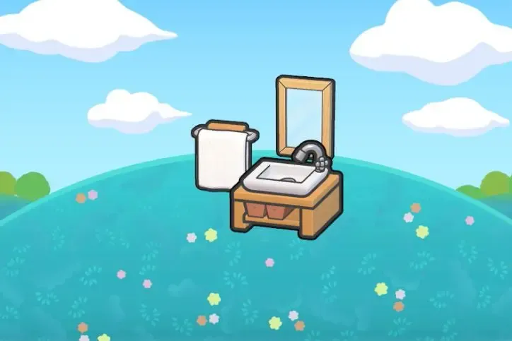 Salle de bain étincelante